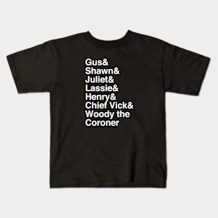 Psych Names Adult Kids T-Shirt